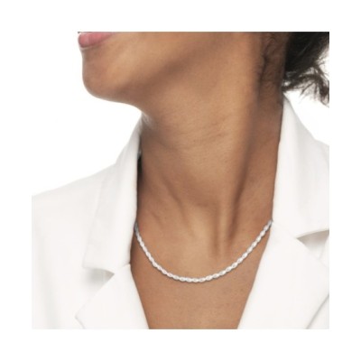 Collana catena con perle ovali 33CN0032-W [aad879e1]