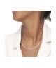 Collana catena con perle ovali 33CN0032-W [aad879e1]