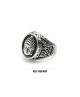 Anello Marlu acciaio Buddha 13AN032 [ef56517d]