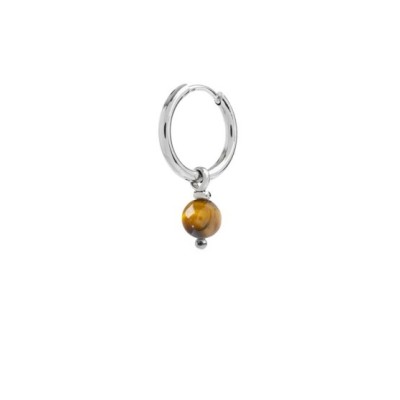 Orecchino a cerchio con sfera pendente 13OR020 [1d7ce262]