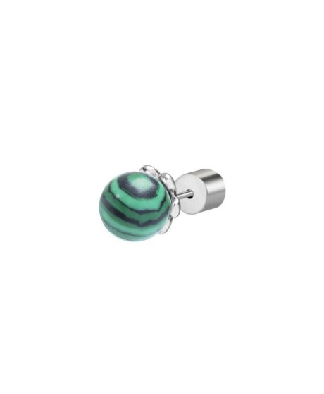 Orecchino a lobo Unisex con sfera 13OR026 [64fcf471]