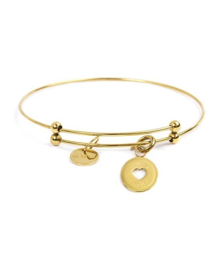 Bracciale rigido con pendente sempre insieme [a47acf6d]