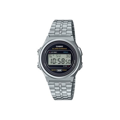 Casio Vintage Argentato/Acciaio Orologio Unisex - A171WE-1AEF [1f86afee]