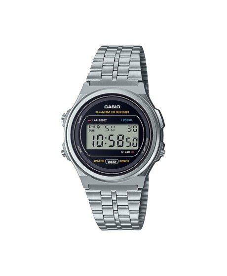 Casio Vintage Argentato/Acciaio Orologio Unisex - A171WE-1AEF [1f86afee]