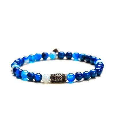 Bracciale Uomo Agata Gerba 251 argento [b2021baa]