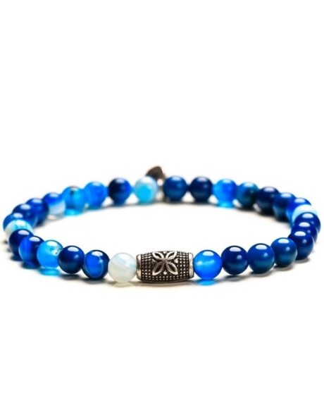 Bracciale Uomo Agata Gerba 251 argento [b2021baa]