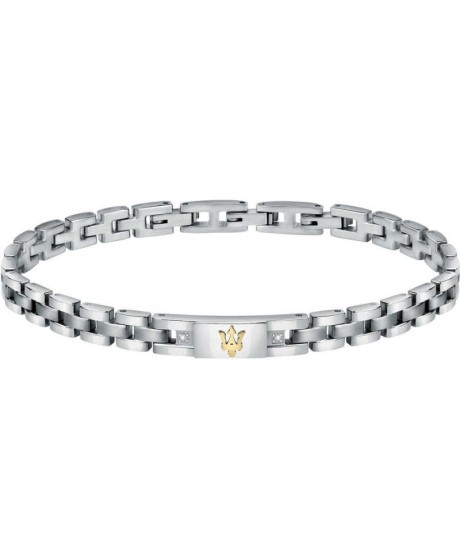 Bracciale Catena Uomo Argento 925 gioiello Maserati JM221ATY04 [76c97728]