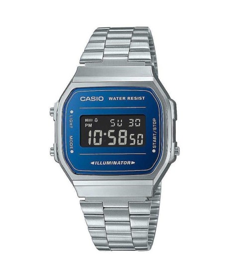 Casio Vintage Orologio Acciaio Uomo A168WEM-2BEF [476e2822]