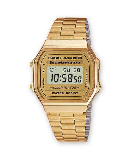 Orologio Digitale Unisex Casio Vintage - A168WG-9EF [a2de6feb]