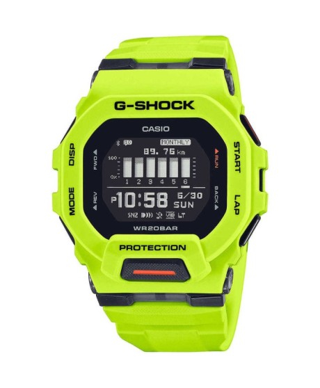 Orologio G-Shock G-Squad Giallo Multifunzione Uomo - GBD-200-9ER [48fc7425]