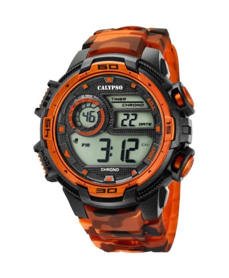 Orologio Digitale Uomo Calypso Digital For Man Arancione - K5723/5 [fbb692d1]
