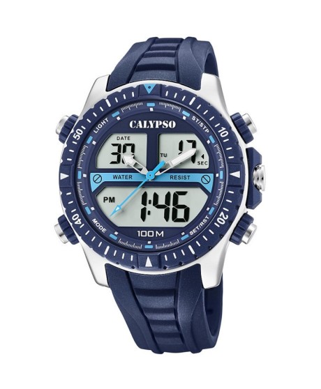 Orologio Digitale Uomo Calypso Street Style Blu - K5773/2 [e317e843]
