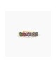 Anello regolabile dorato a fiore multicolor FIOR FIORE 523247 [05c0657a]