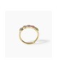 Anello regolabile dorato a fiore multicolor FIOR FIORE 523247 [dce62677]