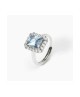 Anello in argento con acquamarina sintetica DESIDERIO INFINITO 523367 [3fb4f086]
