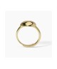 Anello chevalier con cuore in argento dorato DON'T SAY LOVE 523380 [cb123fbe]
