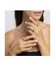 Anello chevalier con cuore in argento dorato DON'T SAY LOVE 523380 [795fb9a4]