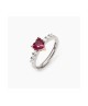 Anello Donna con rubino sintetico e zirconi Rouge 523407 [f7fbfcbd]