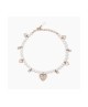 Bracciale con perle conchiglia e charms ONE LOVE - 533735 [7febf843]