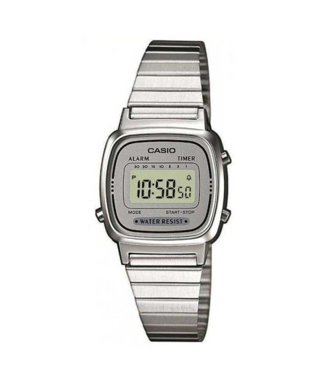 Casio Vintage Argentato/Acciaio Orologio Donna - LA670WEA-7EF [f5c0da18]