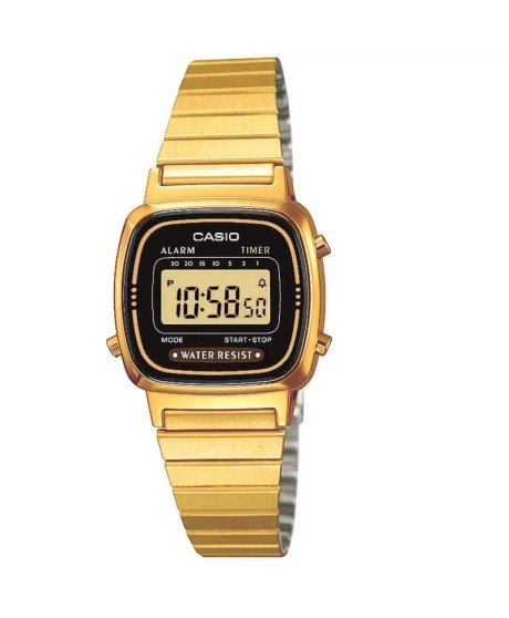 Casio Vintage Oro orologio Donna Digitale - LA670WEGA-1EF [5aaac669]