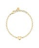 BRACCIALE CUORE MORELLATO INTRECCI - SAZC12 [a6d259c2]