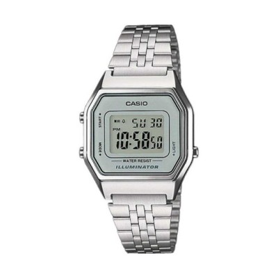 Casio Vintage Argentato/Acciaio Orologio Unisex - LA680WEA-7EF [64033c2e]