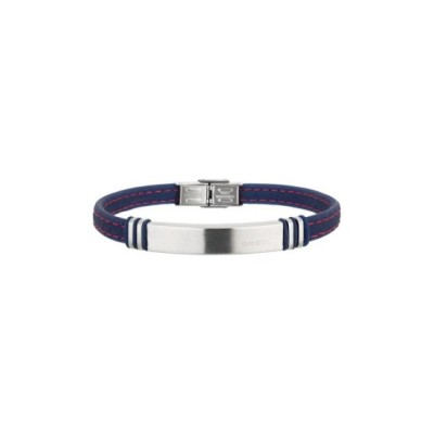 BRACCIALE UOMO IN ACCIAIO E SILICONE SAVAGE TJ1975 [4f938f51]