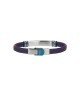 BRACCIALE UOMO IN ACCIAIO E SILICONE SAVAGE TJ1975 [96b5cc5c]