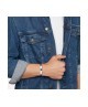 BRACCIALE UOMO IN ACCIAIO E SILICONE SAVAGE TJ1975 [21a80d58]