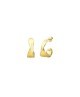 ORECCHINI IN ACCIAIO BILUX IP GOLD TJ3466 [8905cb91]