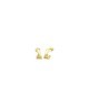 ORECCHINI IN ACCIAIO BILUX IP GOLD TJ3468 [a38add9b]