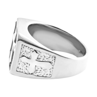 ANELLO UOMO IN ACCIAIO TJ3731 - Misura 25 [5707cde6]