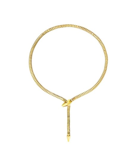 COLLANA DONNA HYPNOTIC ACCIAIO IP ORO TJ3836 [be574e50]