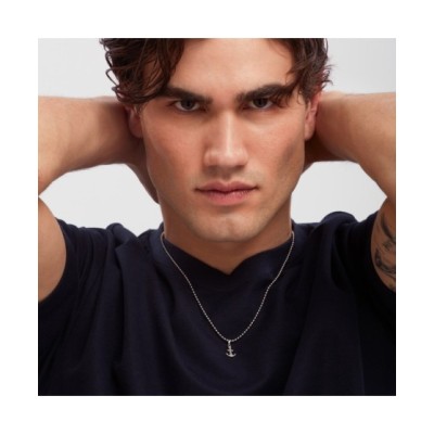 COLLANA UOMO ACCIAIO EMBLEMS TJ3859 [a47baa8c]