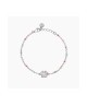 Bracciale argento con zampina smaltata 533916 [b07d8c0e]