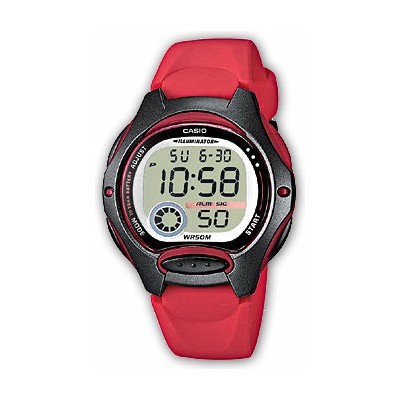 Casio Collection Rosso Orologio Unisex - LW-200-4AVEG [5f58677d]