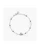 Bracciale con pallone e inserti bianchi e neri W Il Football 533931 [fc129db7]