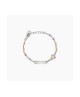 Bracciale con targhetta incidibile e fiorellino Bloom-Tag 534036 [8a17aafb]