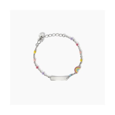 Bracciale personalizzabile con arcobaleno Rainbow-Tag 534037 [0dbb72fa]