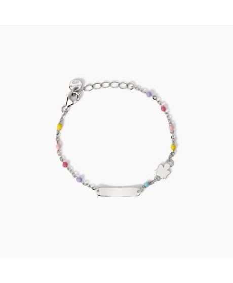 Bracciale con targhetta incidibile e angioletto Angel-Tag 534042 [fd5b4ae0]