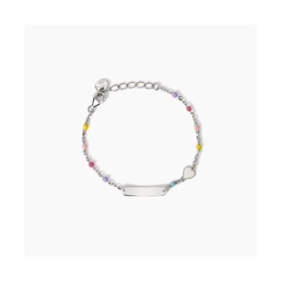 Bracciale con targhetta incidibile e cuore Heart-Tag 534043 [7af792e1]