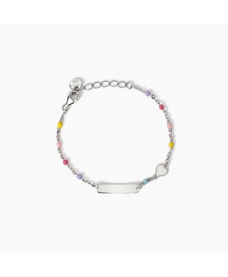 Bracciale con targhetta incidibile e cuore Heart-Tag 534043 [7af792e1]