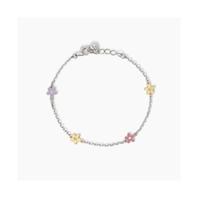 Bracciale da bambina con fiorellini Flora 534046 [e1e928e7]