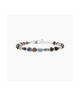 Bracciale uomo con agata nera e pietre Style 28 - 732300 [e570aaa9]