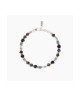 Bracciale uomo con agata nera e pietre Style 28 - 732300 [3c56e9a4]