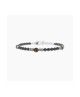 Bracciale uomo con dumortierite e pietre Le tre cose importanti della vita - 732302 [eb291baa]