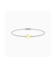 Bracciale Unisex con cuore in oro 9kt e chiusura non-reversibile 732318 [6a8e027b]