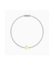 Bracciale Unisex con cuore in oro 9kt e chiusura non-reversibile 732318 [b3a84176]