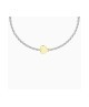 Bracciale Unisex con cuore in oro 9kt e chiusura non-reversibile 732318 [04b58072]